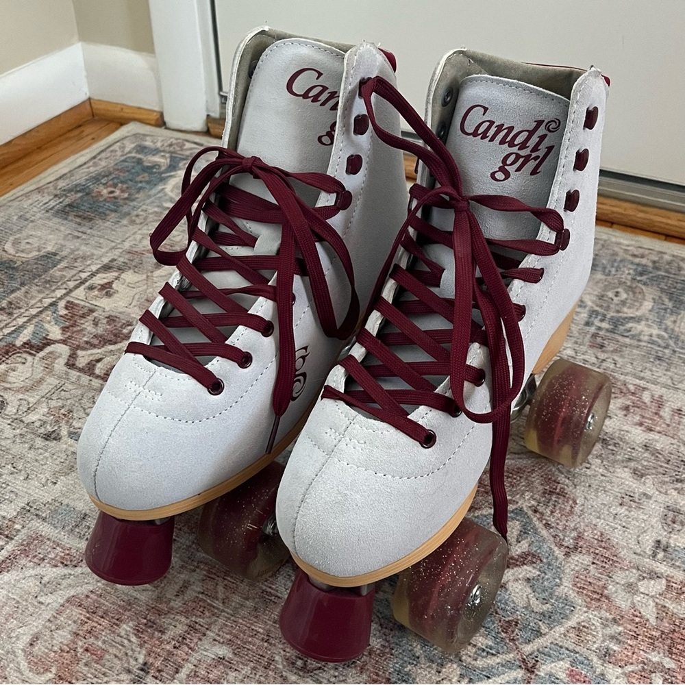Roller Derby Candi Carlin Roller Skate - Blue/Burgundy